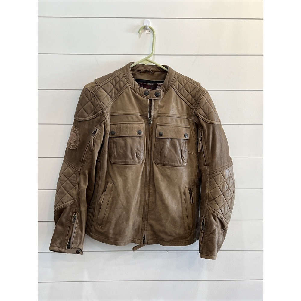 Genuine Indian Motorcycle Women's Benjamin Leather Jacket, Small
